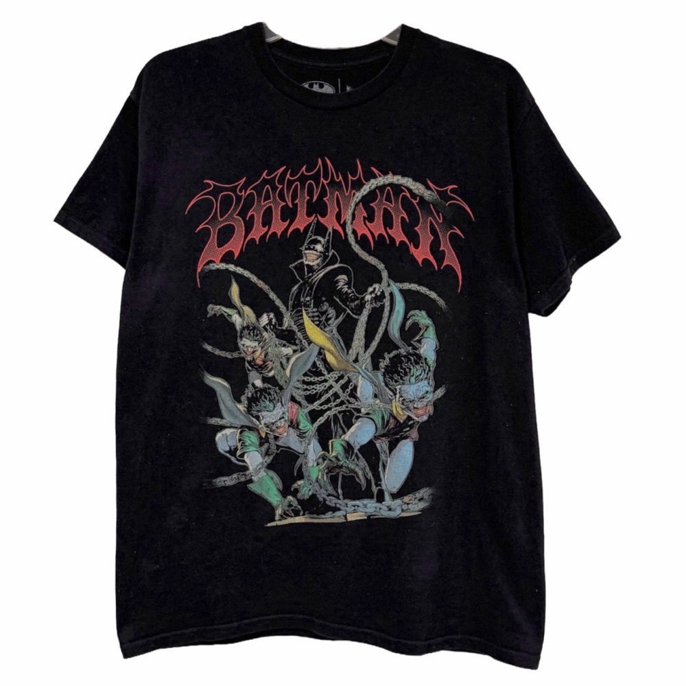 Welcome x Batman Who Laughs Black Short Sleeve T-Shirt